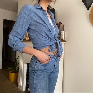 Denim shirt